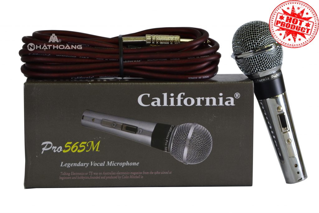 Mic Karaoke giá rẻ California 565M