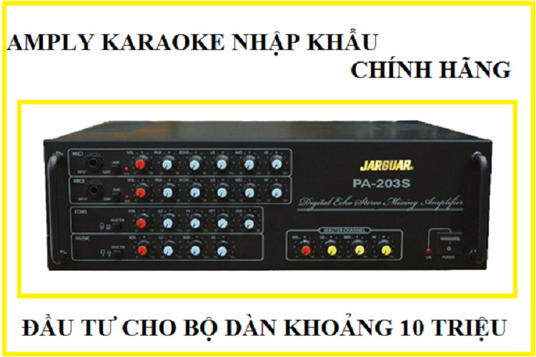 Giá amply karaoke nhập khẩu và những lưu ý quan trọng khi mua