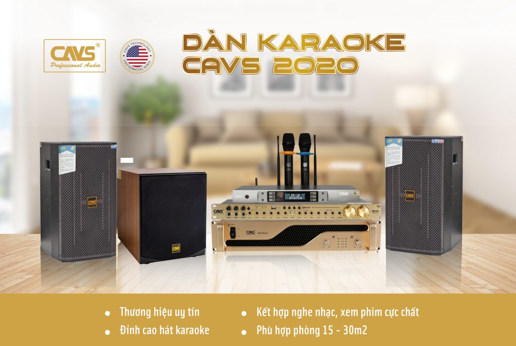 Bộ dàn karaoke gia đình chính hãng CAVS giá rẻ