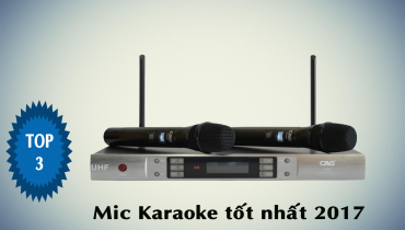 Tư vấn top 3 micro karaoke chất lượng hay nhất 2018