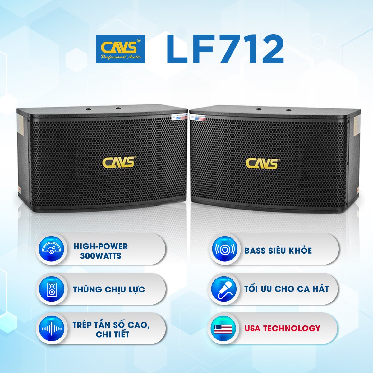 Có nên chọn loa thương hiệu CAVS cho dàn karaoke gia đình?