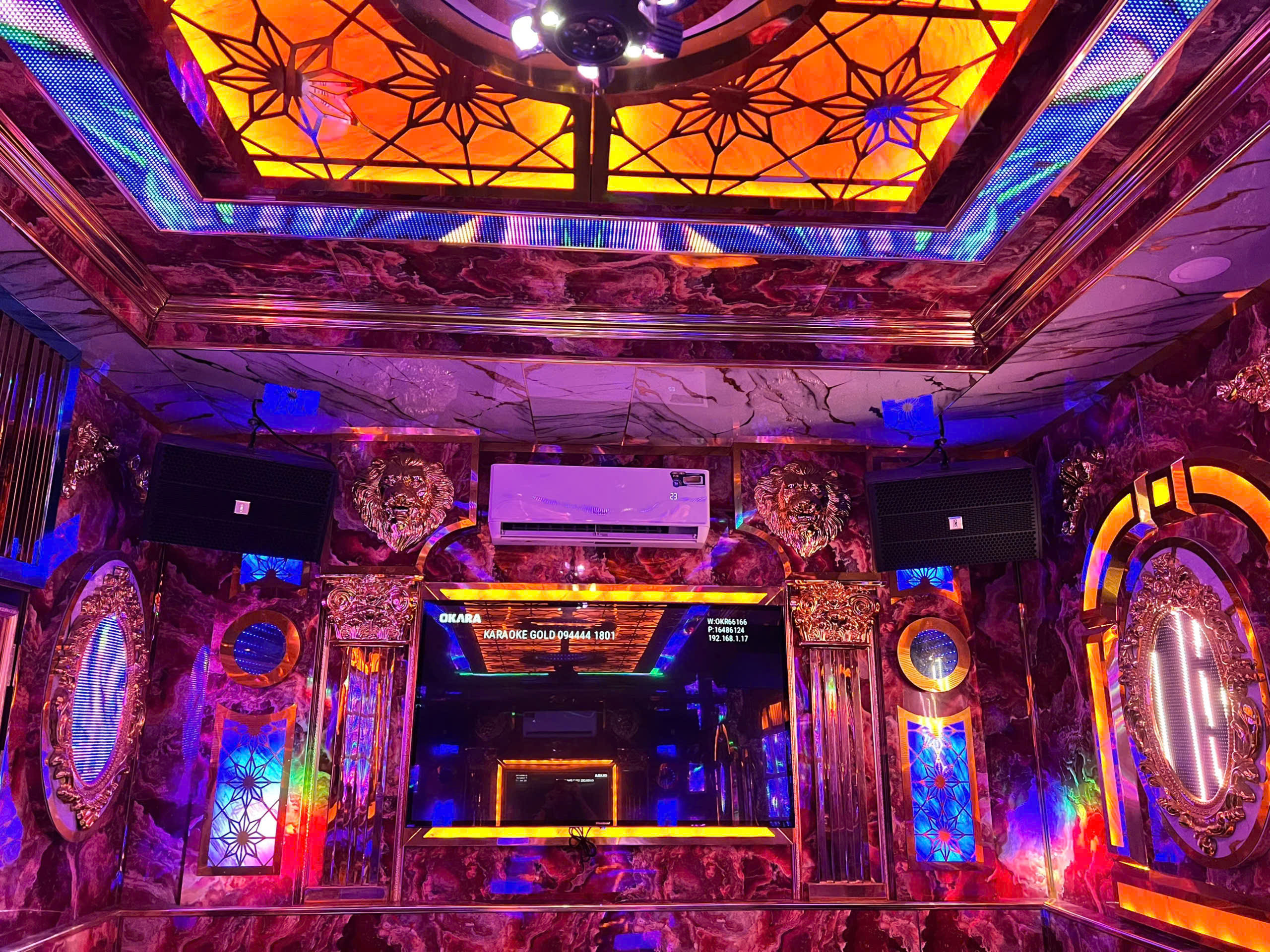 Hệ thống ánh sáng & hoàn thiện không gian