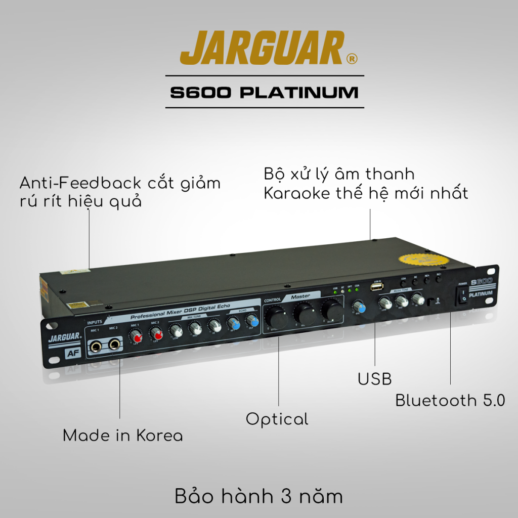 Vang cơ Jarguar S600 Platinum