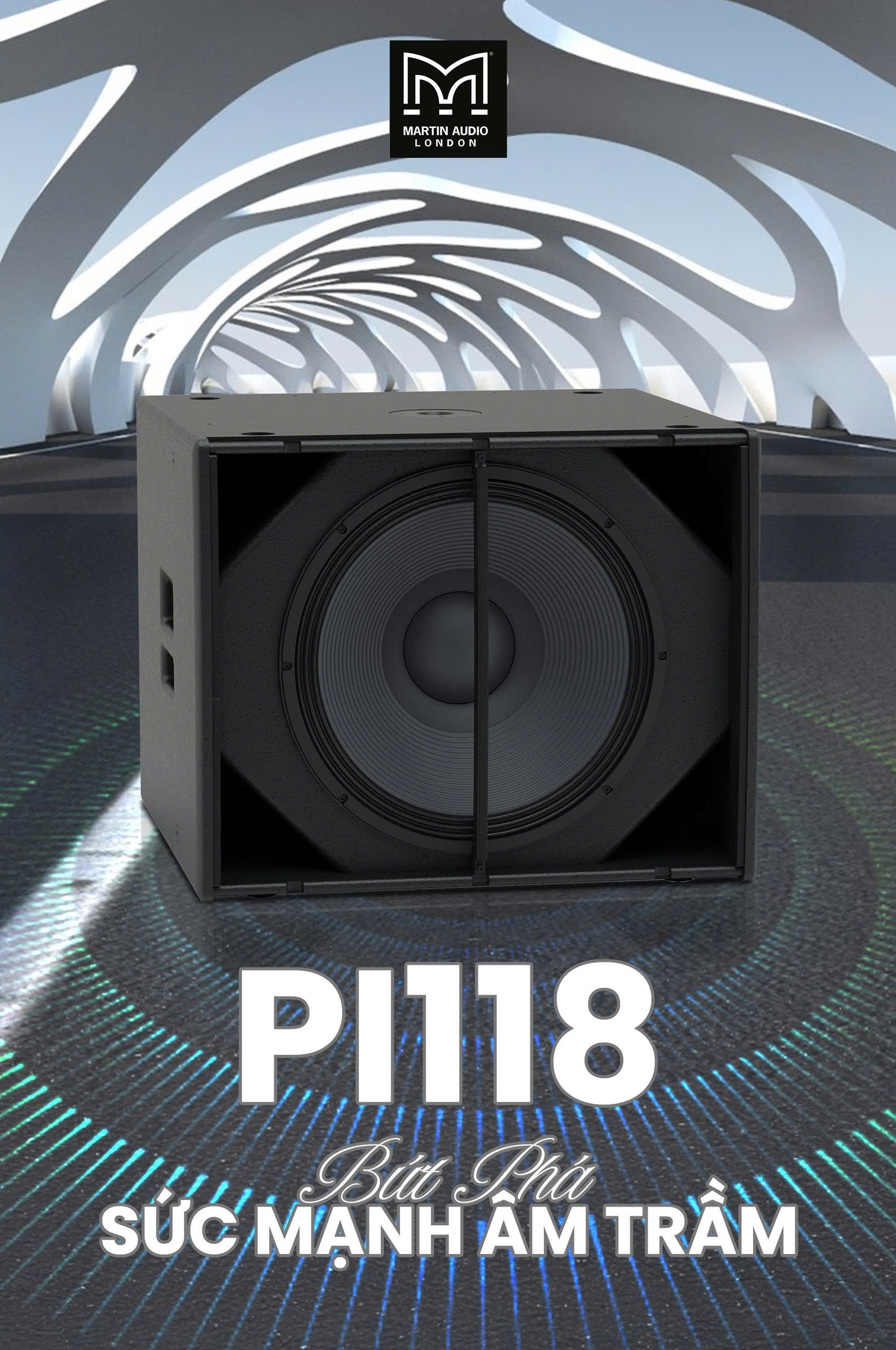 Loa subwoofer PI118 