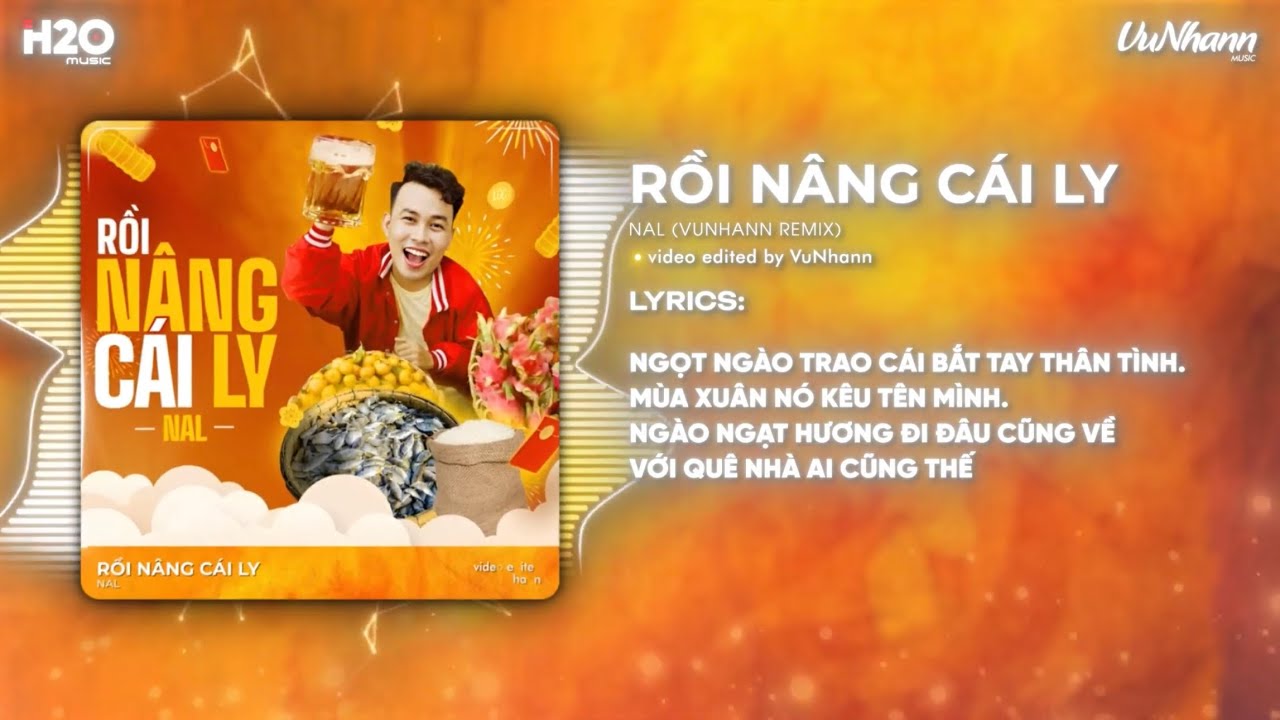 Rồi nâng cái ly