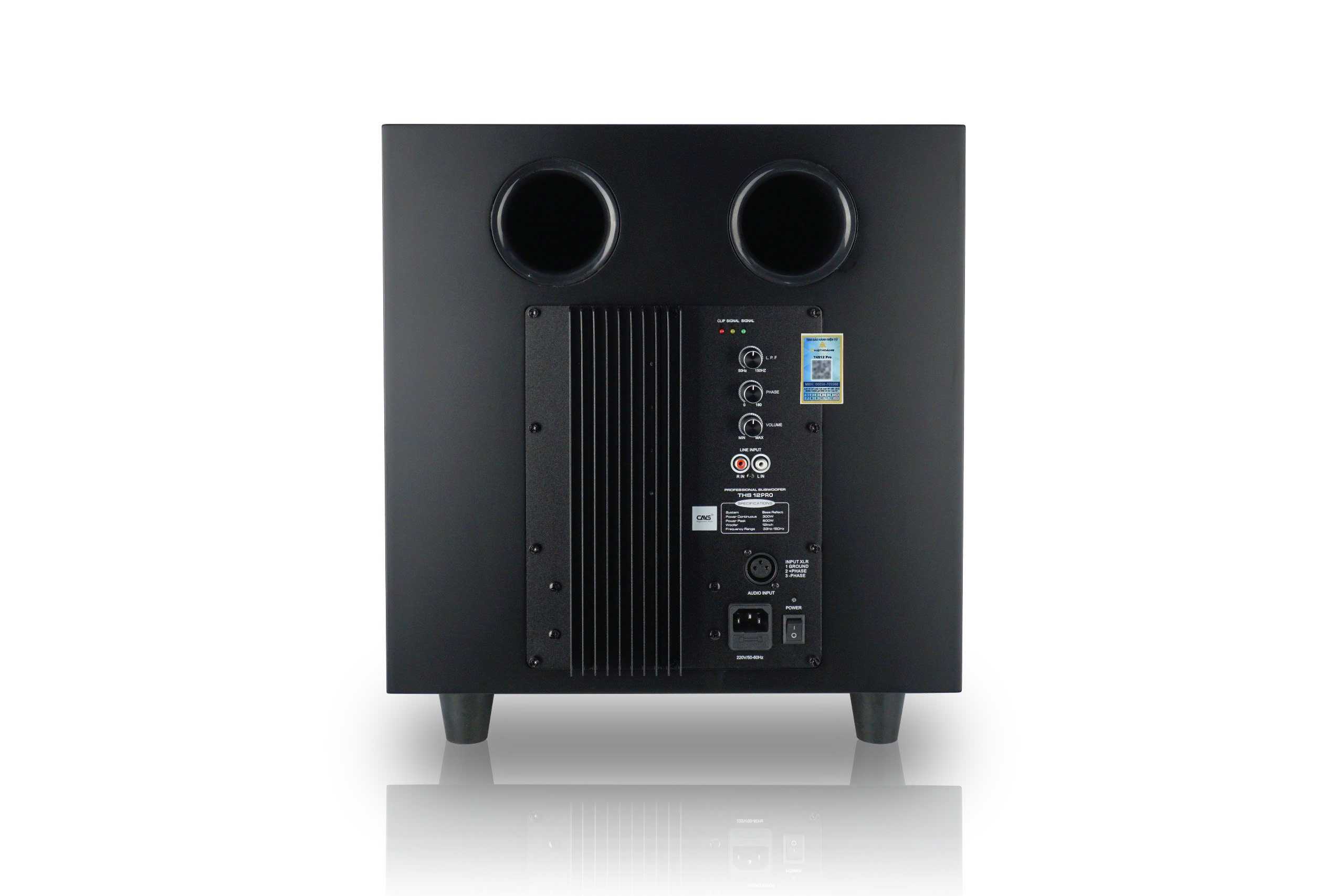 Công Suất Loa Subwoofer CAVS THS12PRO Phù Hợp Phòng 20–40m²
