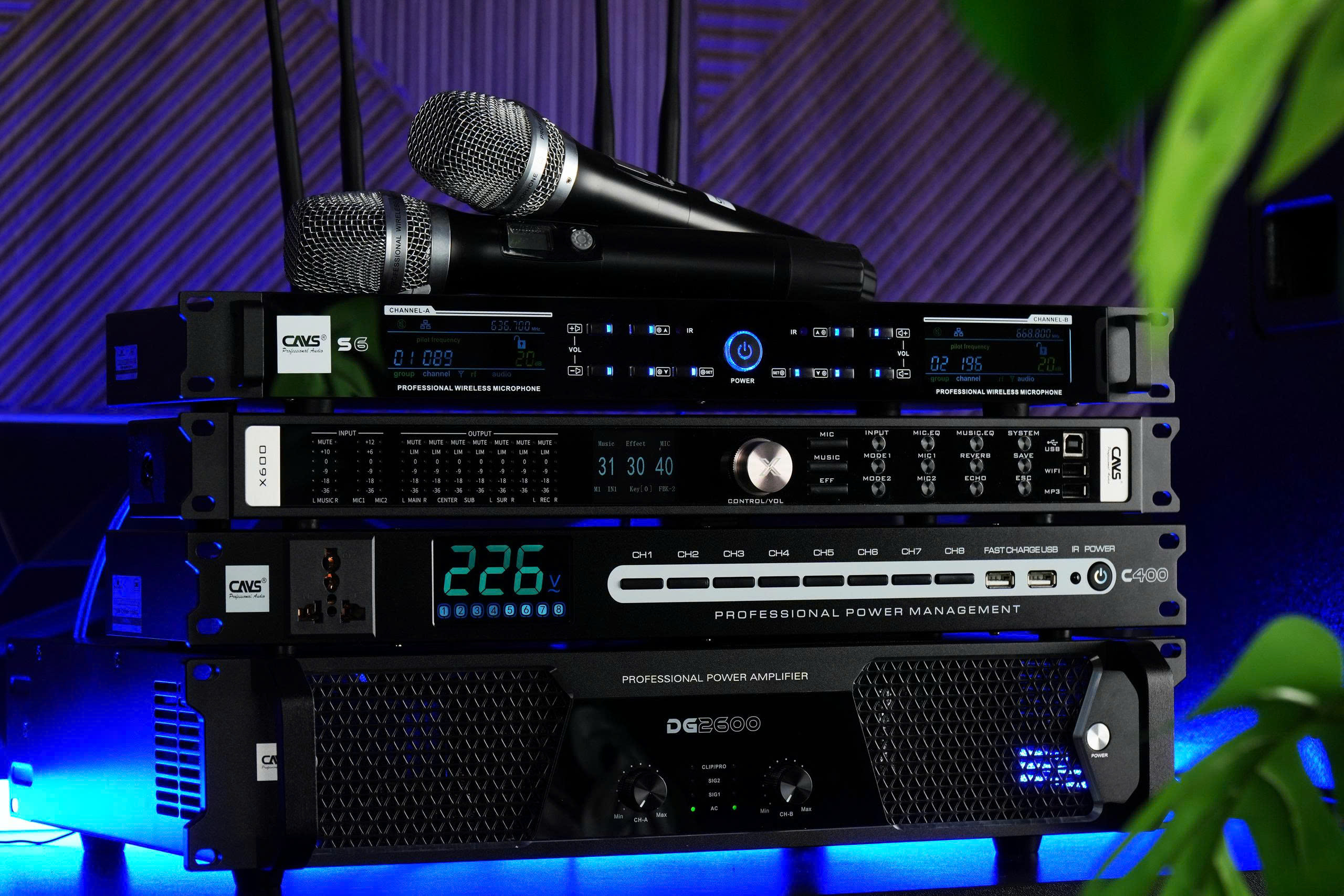 Bộ xử lý âm thanh trung tâm của hệ thống Karaoke gia đình.